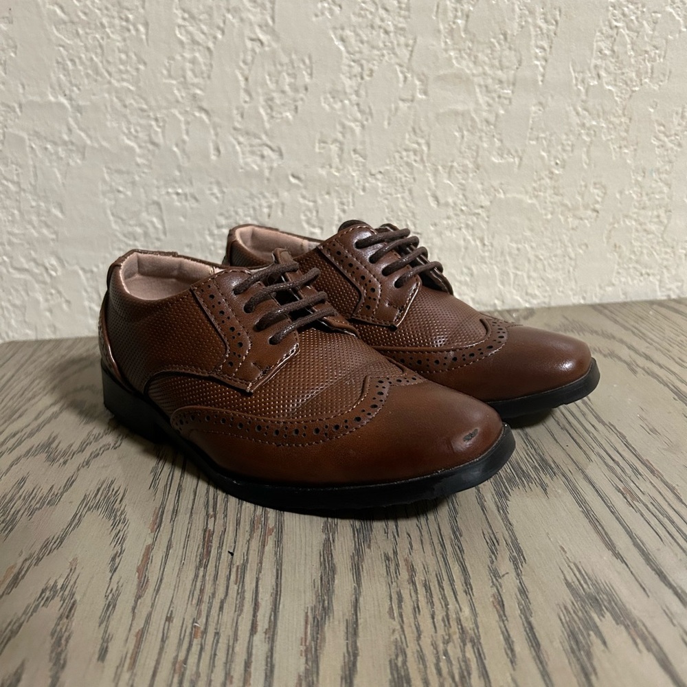Classic Brown children’s Dress Shoes